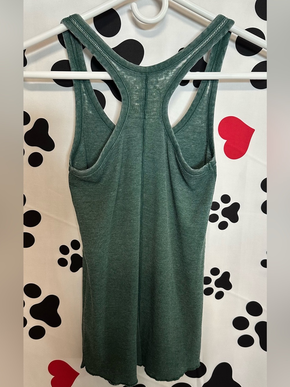 Dog Graphic Racerback Tank Top - NIP - Picture 3 of 6